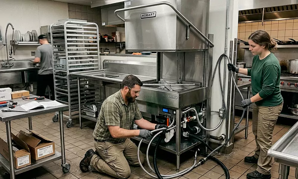 Commercial Dishwasher Installation in Emeryville, CA