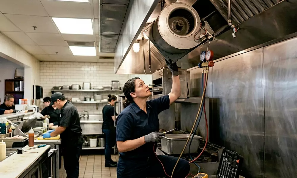 Commercial Exhaust Fan Repair in Emeryville, CA