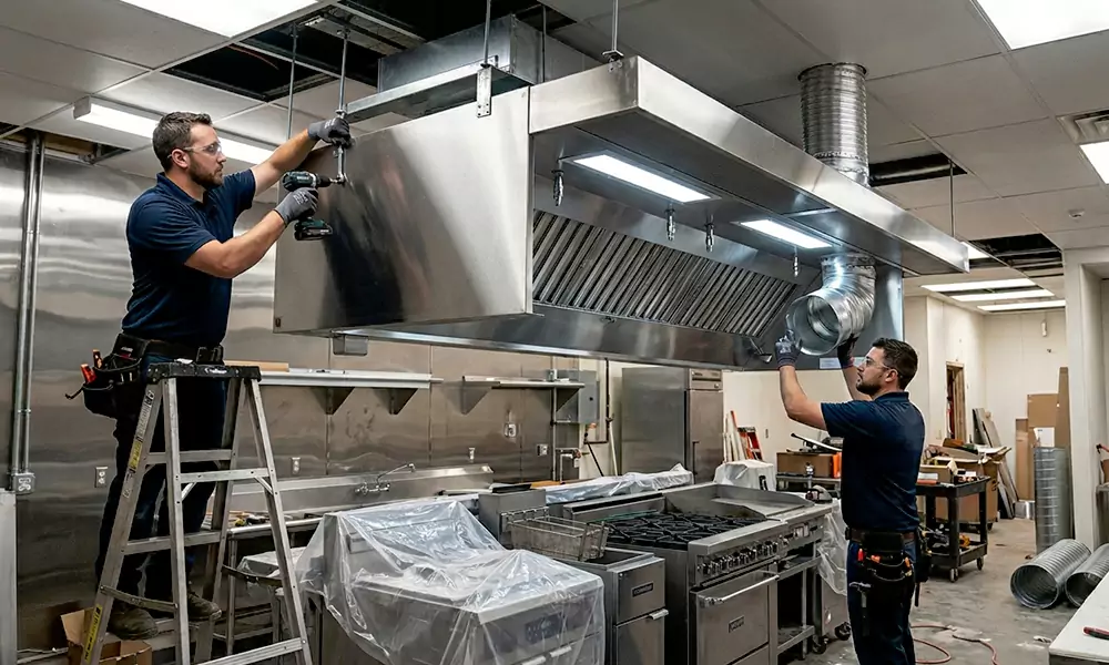 Commercial Hood Installation in Emeryville, CA