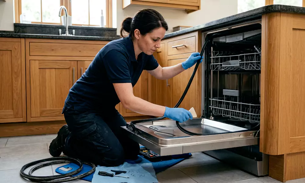 Dishwasher Door Gasket Replacement in Emeryville, CA