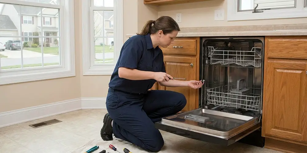 Dishwasher Latch Replacement in Emeryville, CA