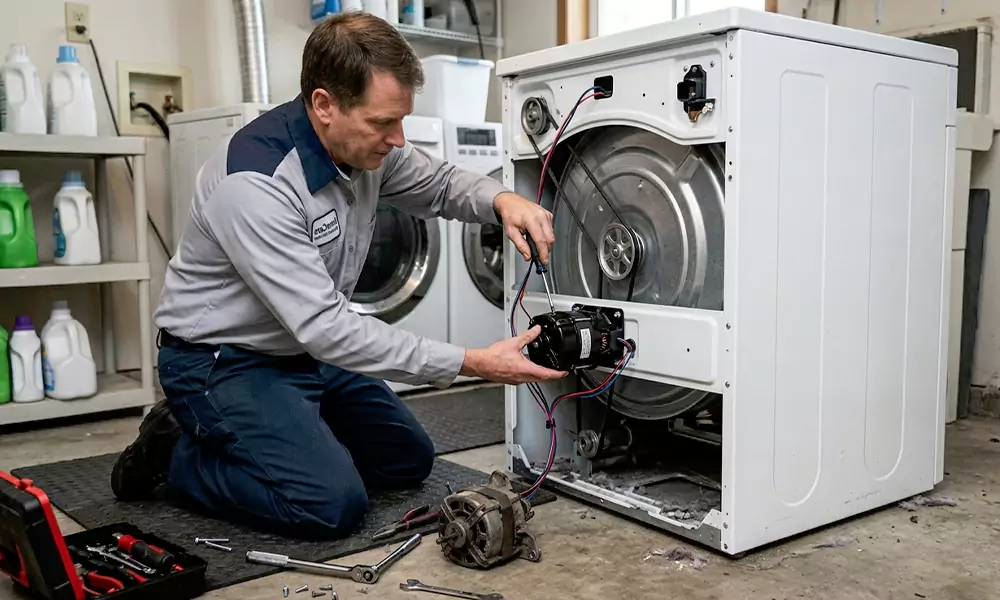 Dryer Motor Replacement in Emeryville, CA