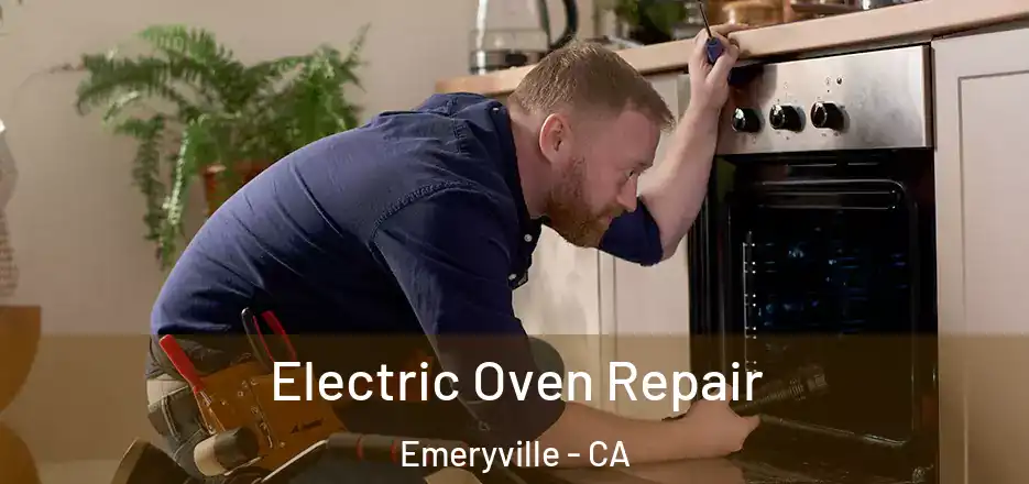  Electric Oven Repair Emeryville - CA