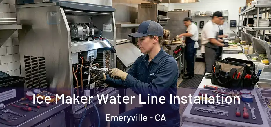  Ice Maker Water Line Installation Emeryville - CA
