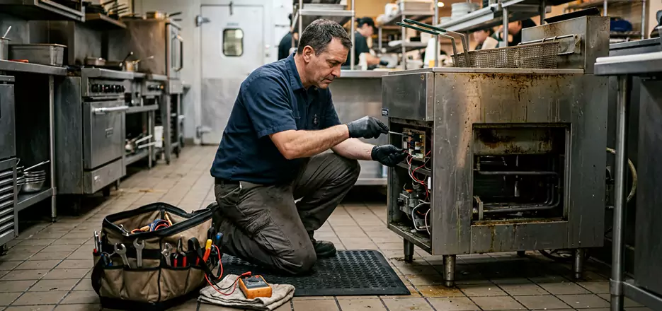 Industrial Fryer Thermostat Repair in Emeryville